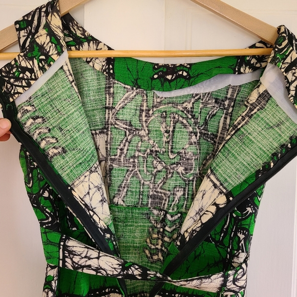 VINTAGE - Handmade patterned dress - Picture 8 of 8